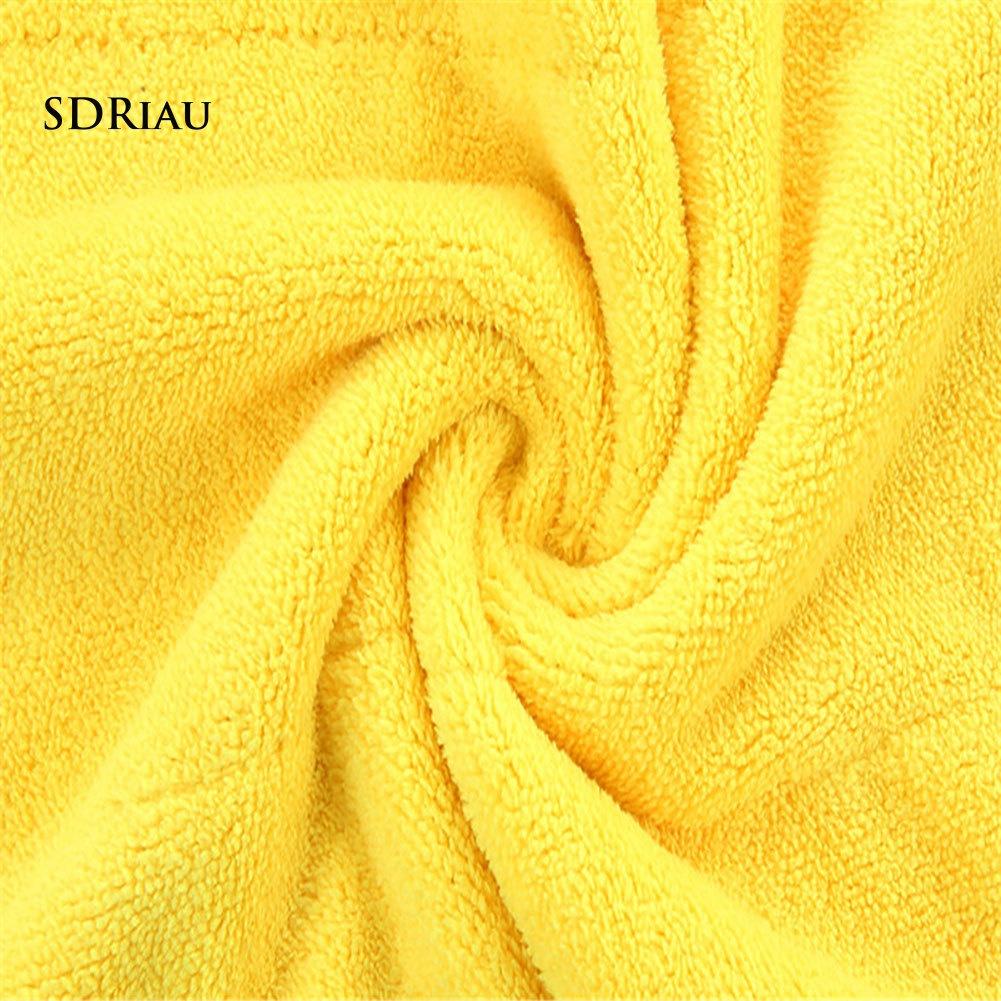 Khăn Lau Xe Hai Mặt Vải Nhung San Hô 30x60cm