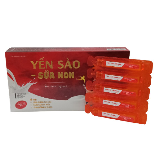 Siro ăn ngon YẾN SÀO - Bổ sung các vitamin thiết yếu, lysine, DHA - Dùng cho cả trẻ em và người lớn, hương vị thơm ngon, dễ uống - Hộp 20 ống