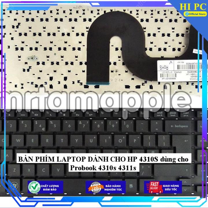 BÀN PHÍM LAPTOP DÀNH CHO HP 4310S dùng cho Probook 4310s 4311s - Hàng Nhập Khẩu