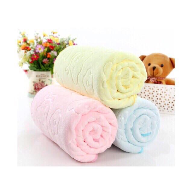 Khăn tắm xuất Nhật Khăn tắm cotton mềm mịn khổ 70x140 (màu giao ngẫu nhiên)