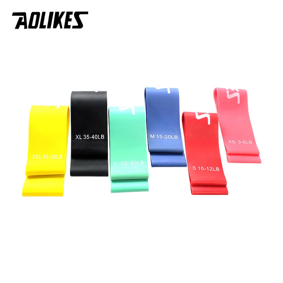 Bộ 6 dây kháng lực đàn hồi AOLIKES A-3601 Resistance bands