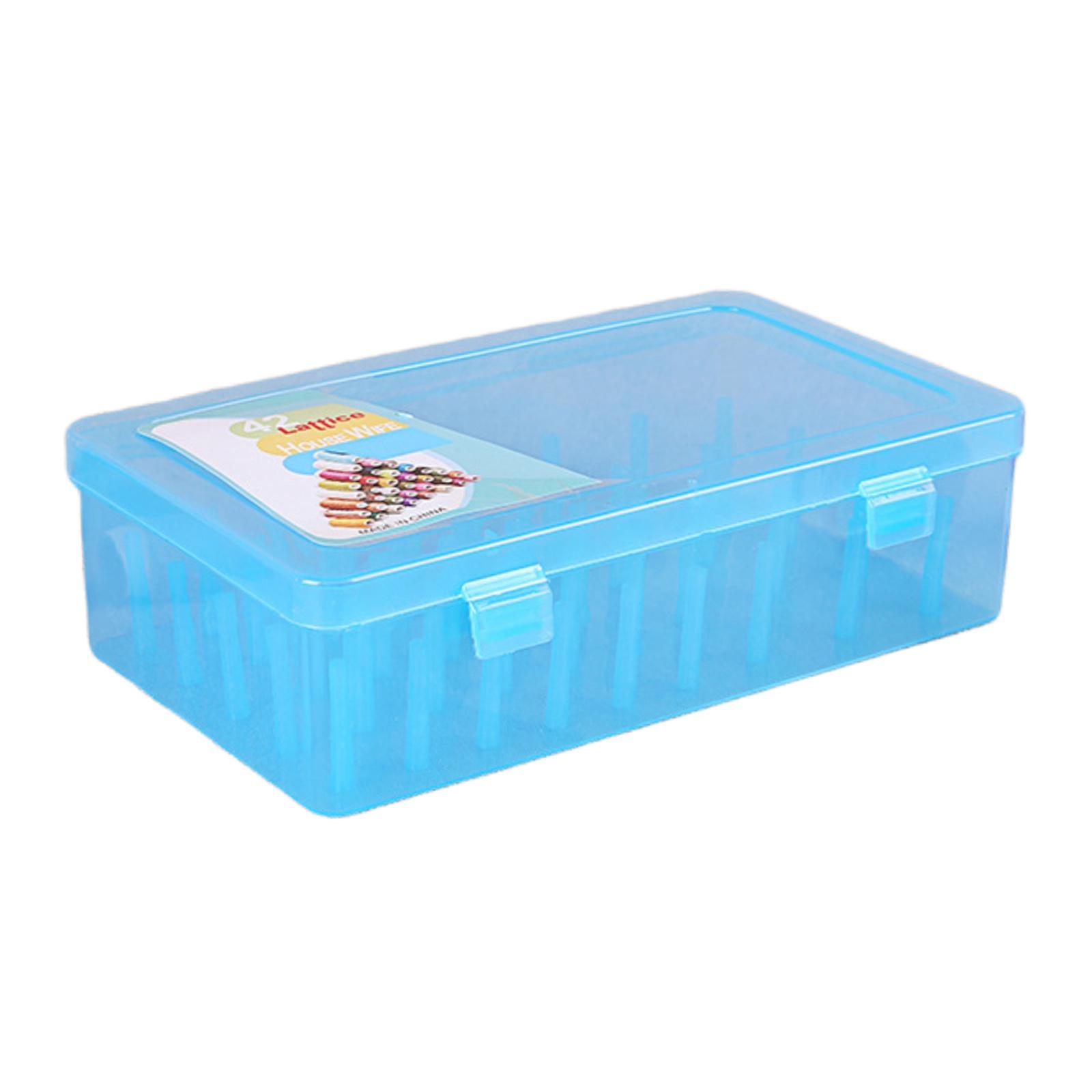2 Pieces Sewing Thread Storage Box Organizer