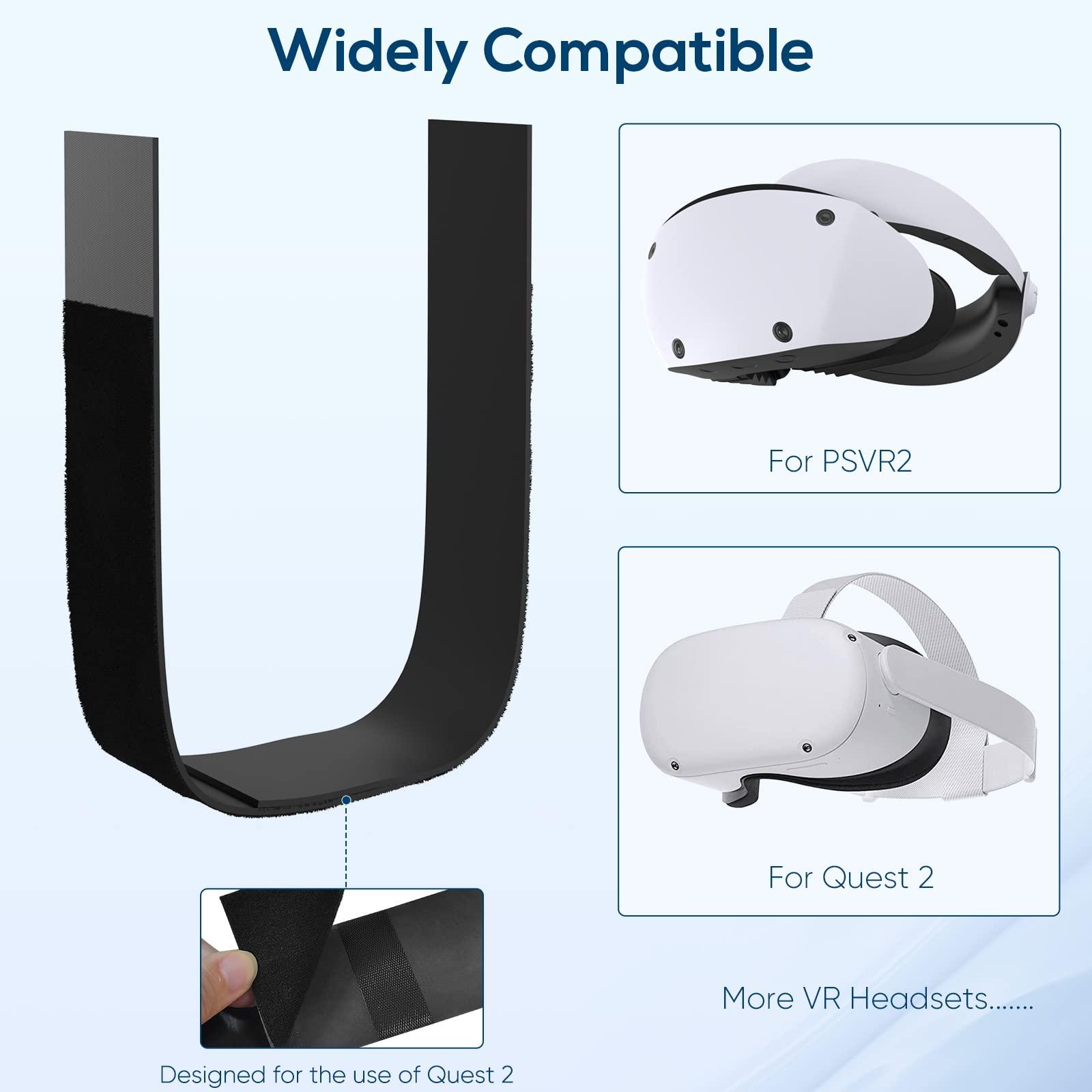 Đối với tai nghe PSVR2 có thể điều chỉnh dây đeo đầu hỗ trợ và sự thoải mái giúp giảm áp suất đầu cho PS VR2 PlayStation VR2 Phụ kiện Màu sắc: 1PCS