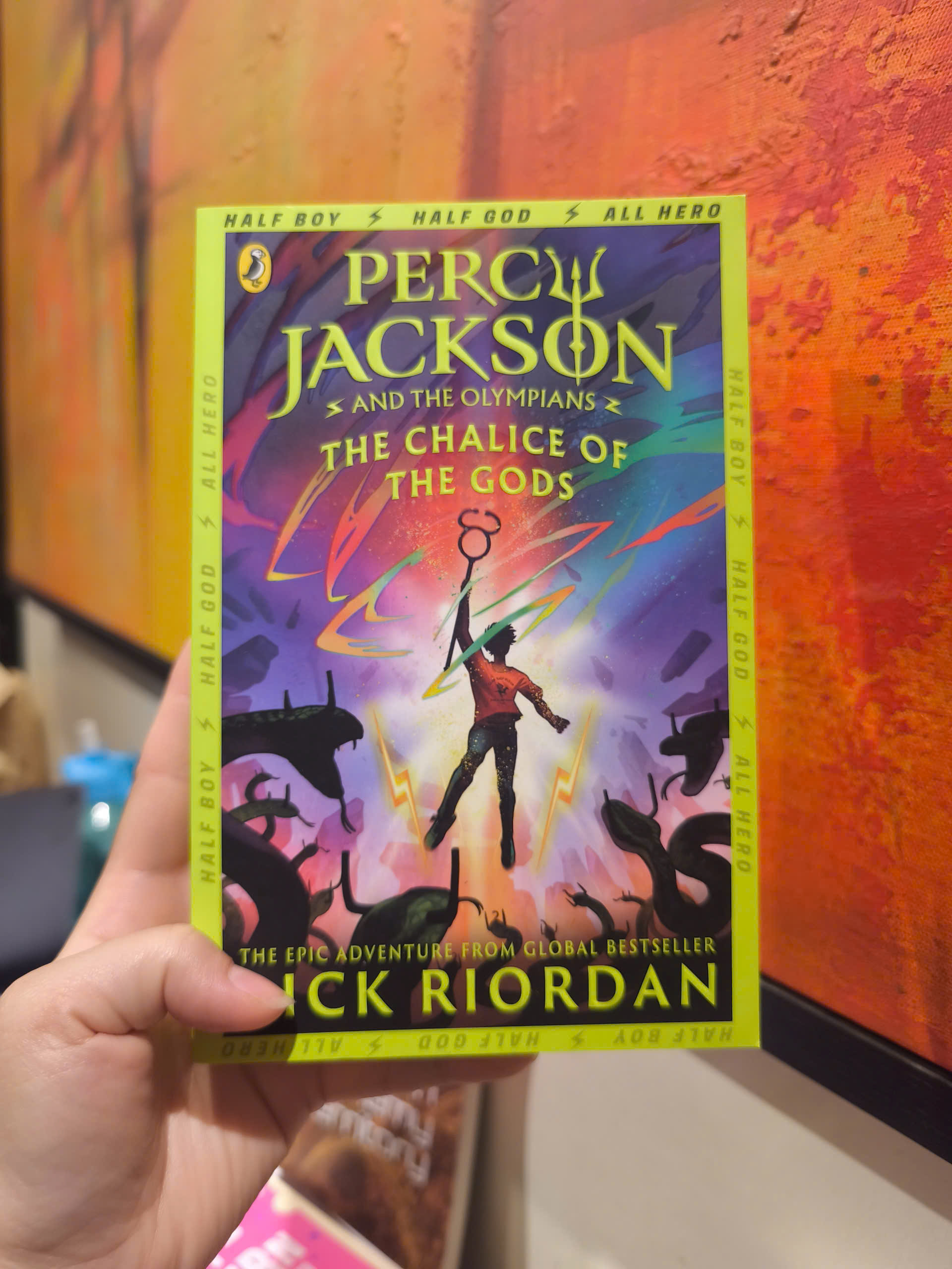 Sách - Percy Jackson and the Olympians: The Chalice of the Gods by Rick Riordan