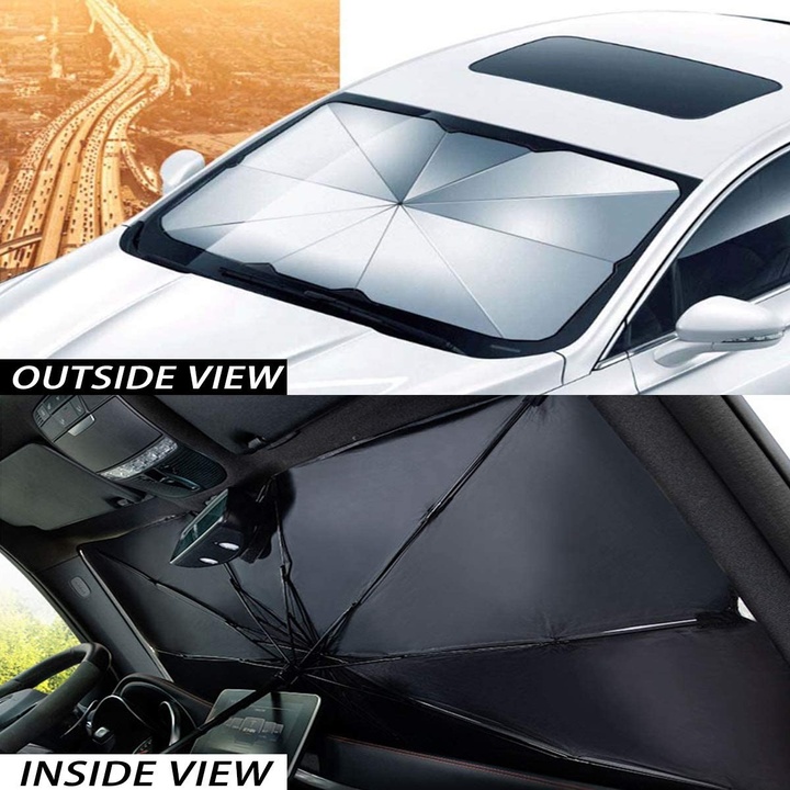 Ô che nắng, chắn tia UV kính lái ô tô đa năng kích thước 80*145cm