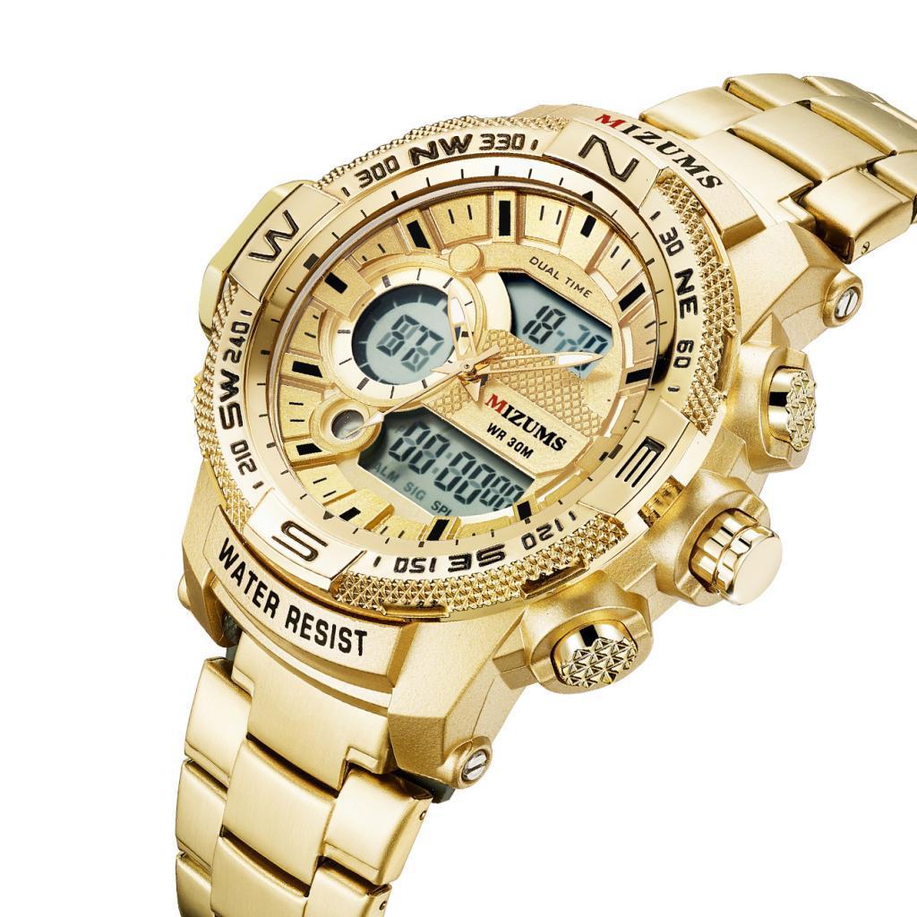 Men Sports Analog  Watch Waterproof Digital Wristwatch