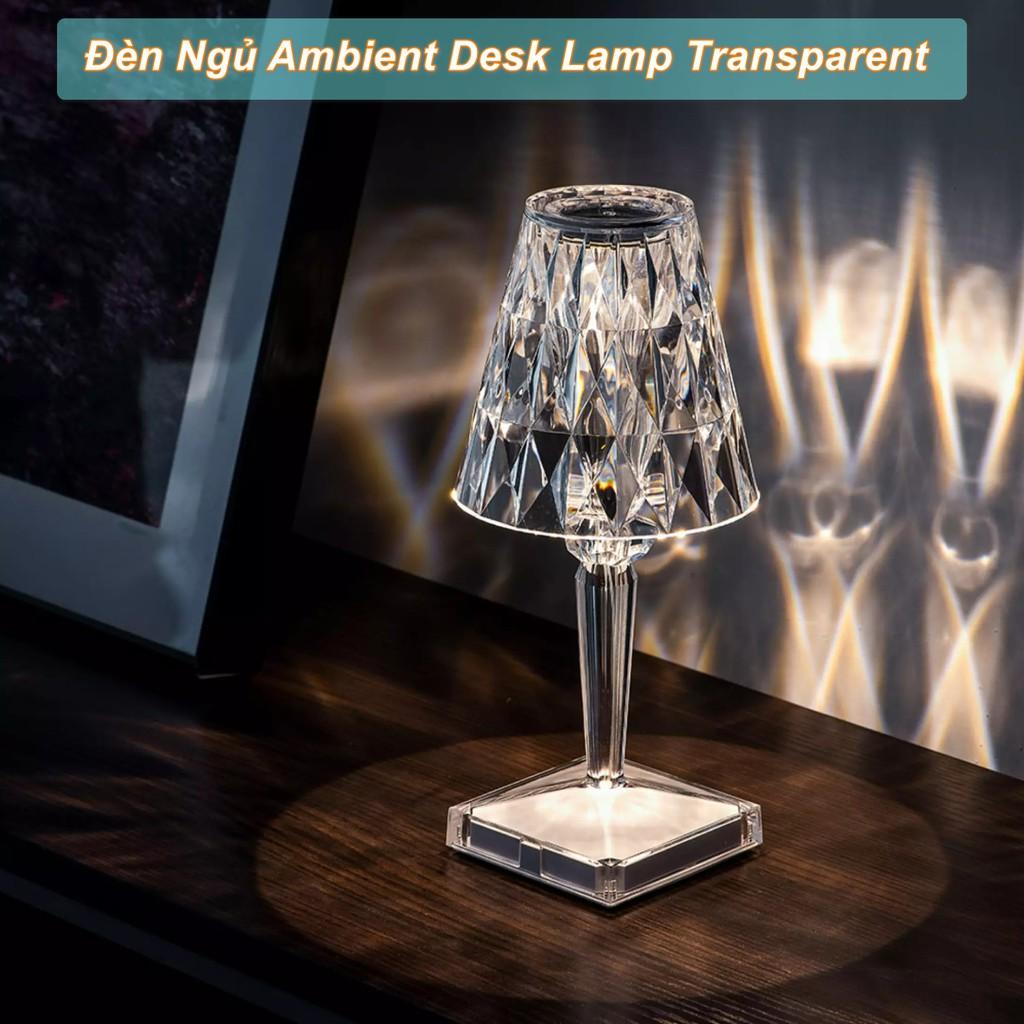 Đèn Ngủ Pha Lê Ambient Desk Lamp Transparent