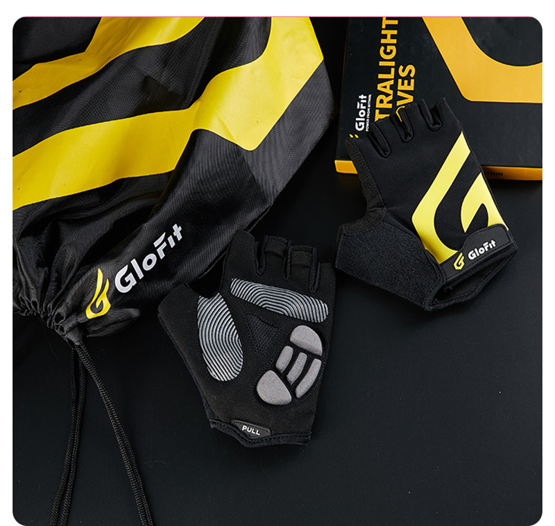 Găng Tay Chạy Xe Đạp Chuyên Nghiệp Glofit Go - Gloves Yellow
