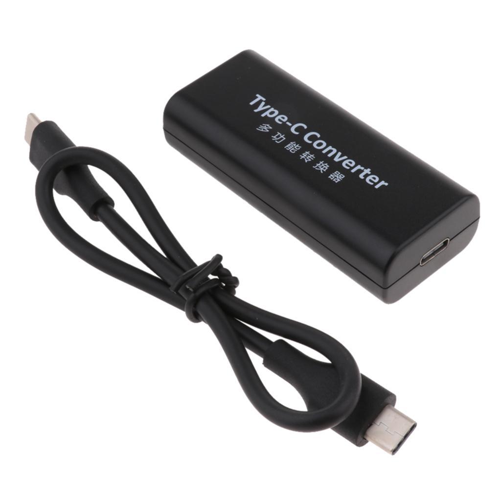 Type C Male to 5.5 x 2.5mm Female Power Charger Converter for ASUS TOShiba