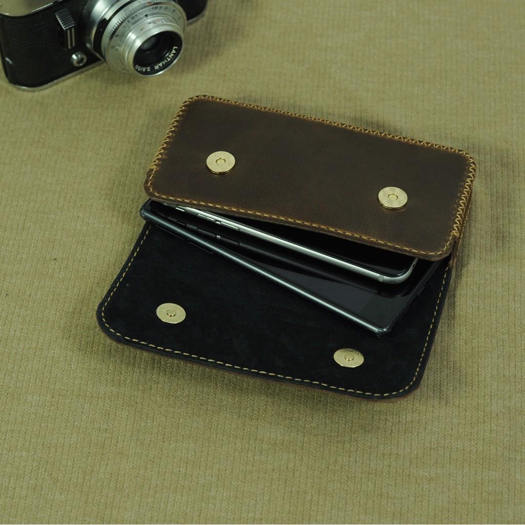 Bao da handmade đeo hông dành cho Samsung A8 VI469