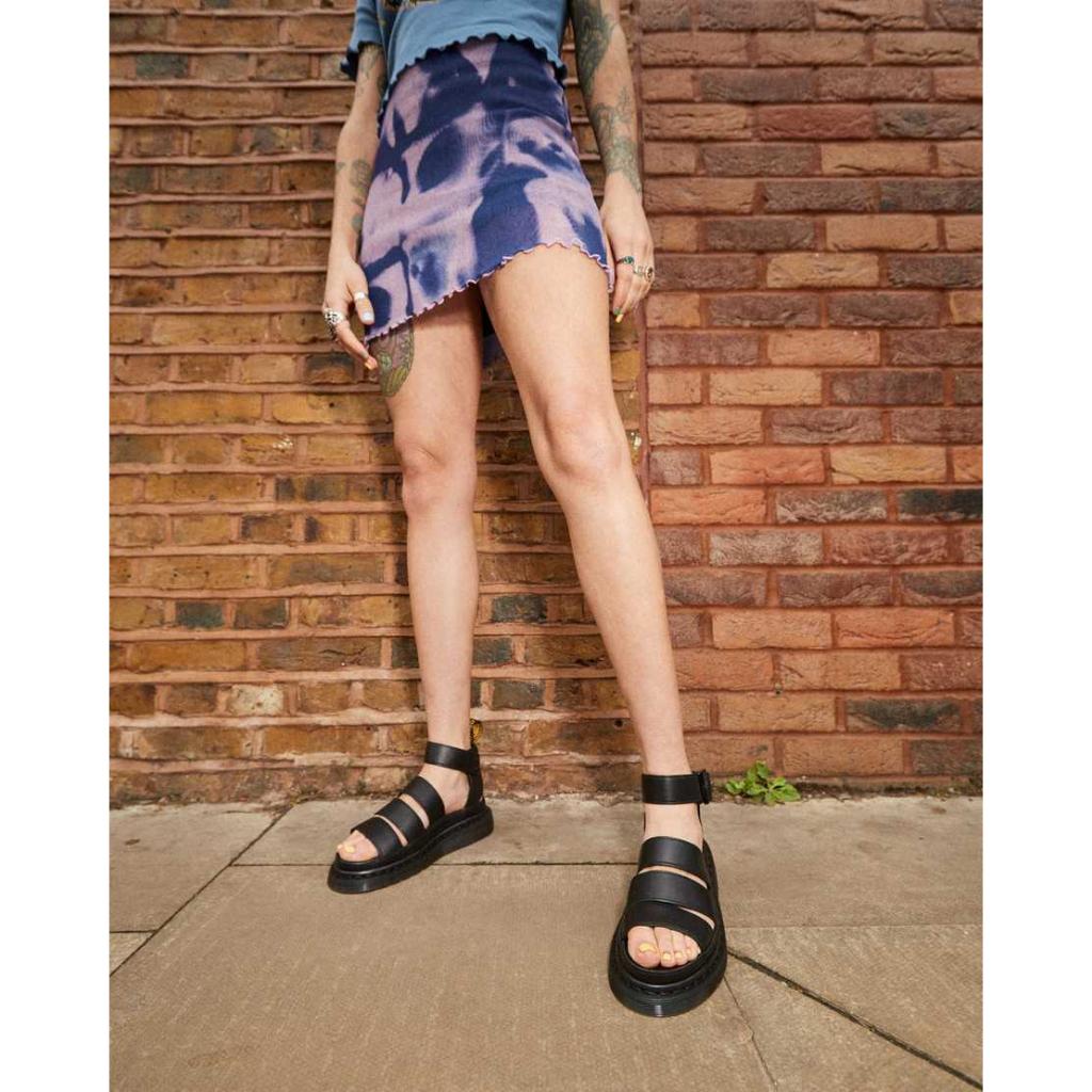 Sandal Dr. Martens Hoàng Phúc Clarissa Ii Women's Leather Strap Sandals Cao Cấp Chất Lượng