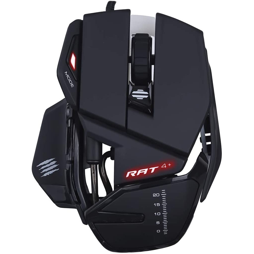 Chuột Gaming Gear Madcatz Authentic R.A.T.4+ Hàng chính hãng