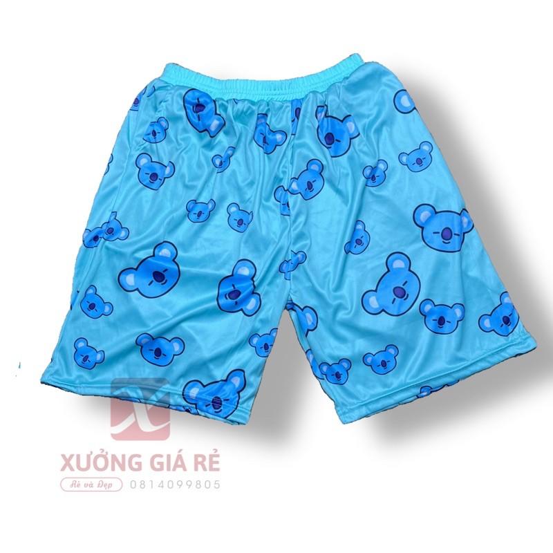 QUẦN ĐÙI HOẠT HÌNH COTTON MẪU MỚI