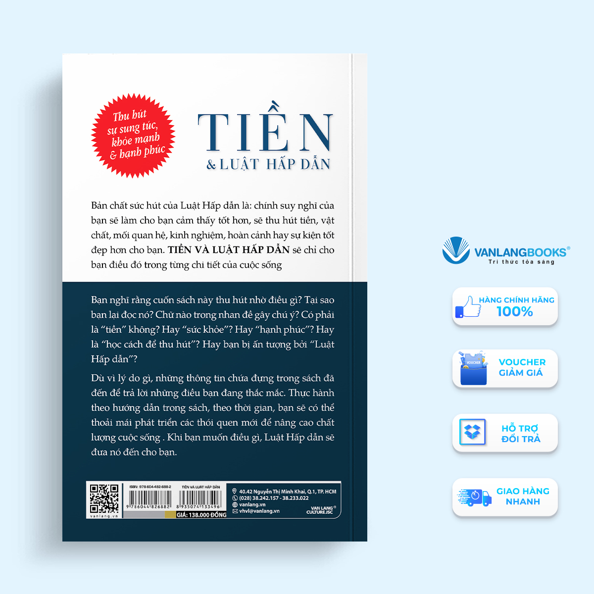 Tiền &amp; Luật Hấp Dẫn - Vanlangbooks
