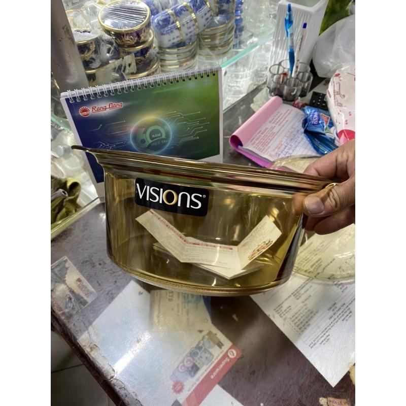 Nồi thủy tinh VISIONS hàng chính hãng nhập khẩu có 3 size
