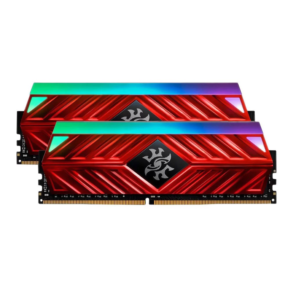 Ram máy tính Desktop ADATA DDR4 XPG SPECTRIX D41 32GB (2*16GB) 3000MHz RED RGB - Hàng Chính Hãng