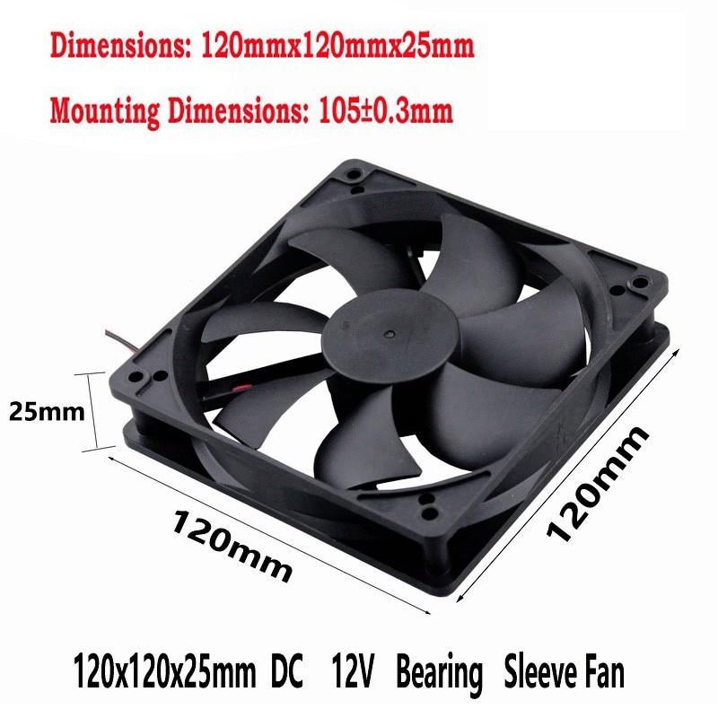 1 pcs Gdstime 4Pin 1 inches 11x11x11mm 11V Mute Plastic Brushless Computer DC Cooling Fan 11mm x 11mm 1111 Two Wires