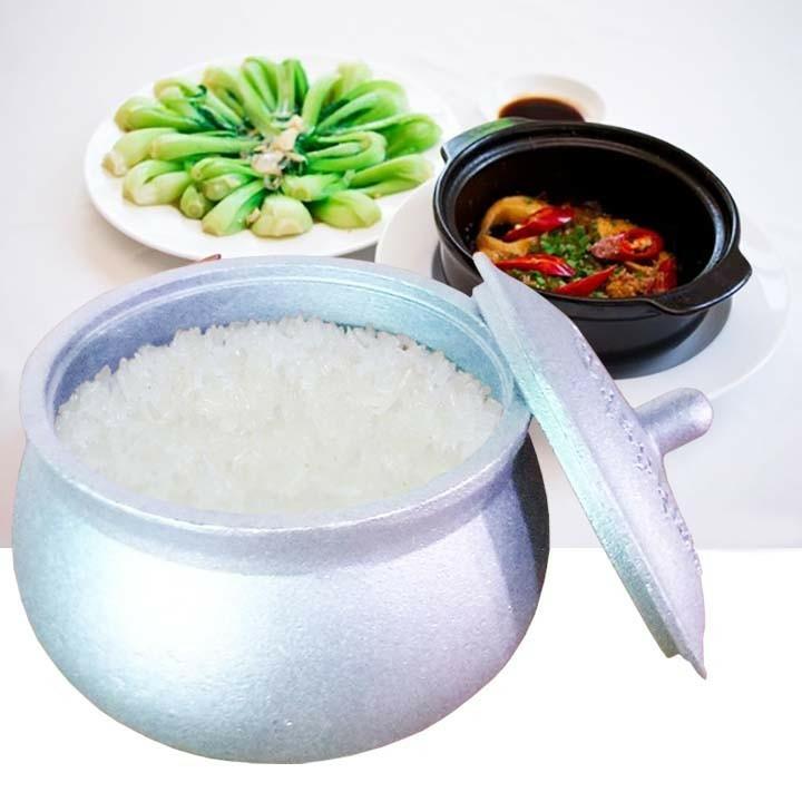 Niêu nấu cơm TP13 nhôm đúc nguyên khối