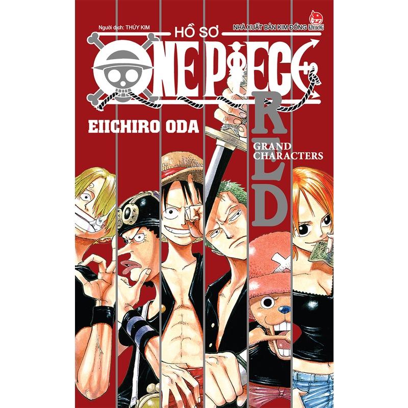 Truyện Lẻ - Hồ Sơ One Piece - Red Grand Characters - Tái Bản 2022