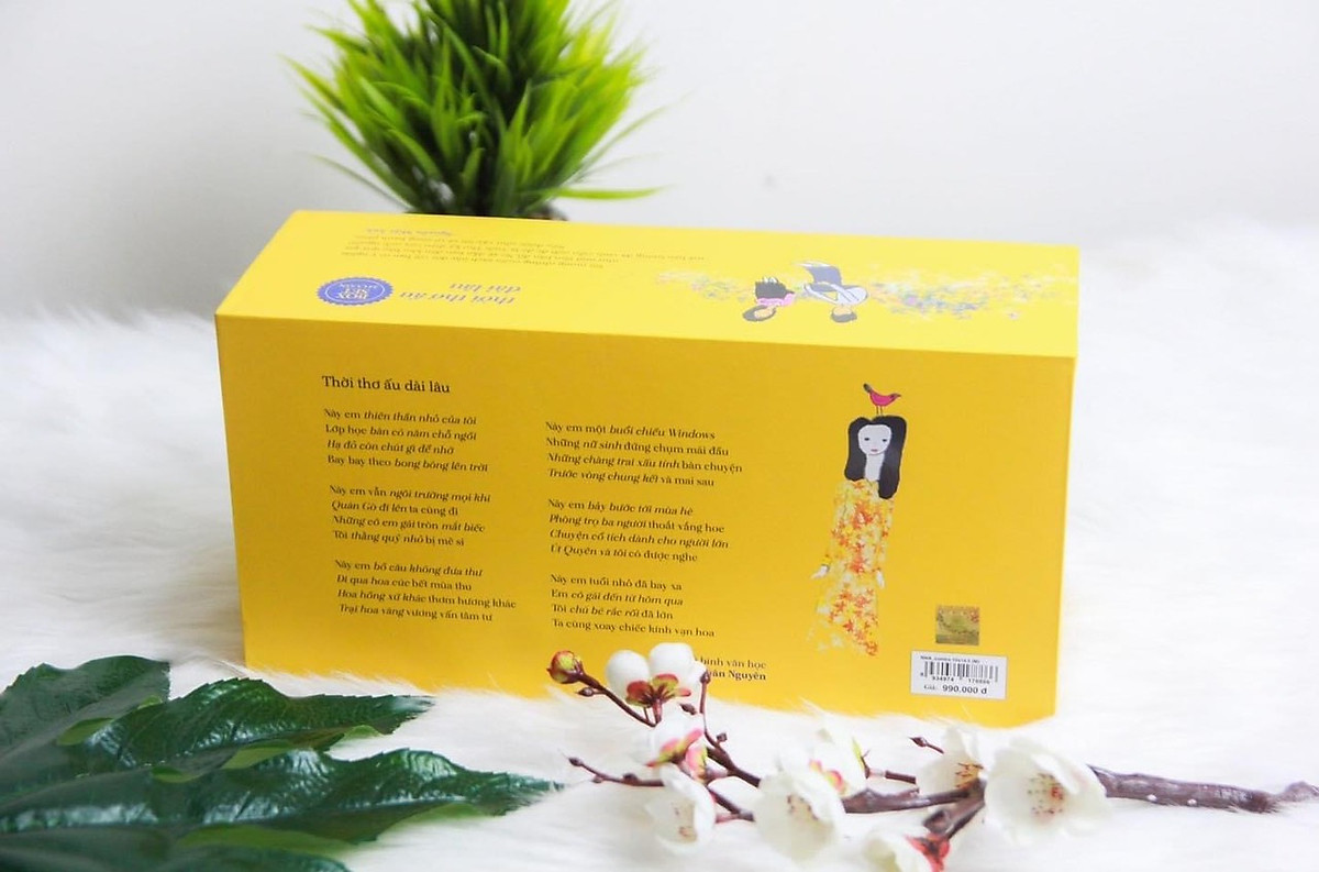 BOXSET NGUYỄN NHẬT ÁNH -THỜI THƠ ẤU DÀI LÂU - VÀNG ẤM ÁP- 24 CUỐN ( Tặng Sổ Tay )