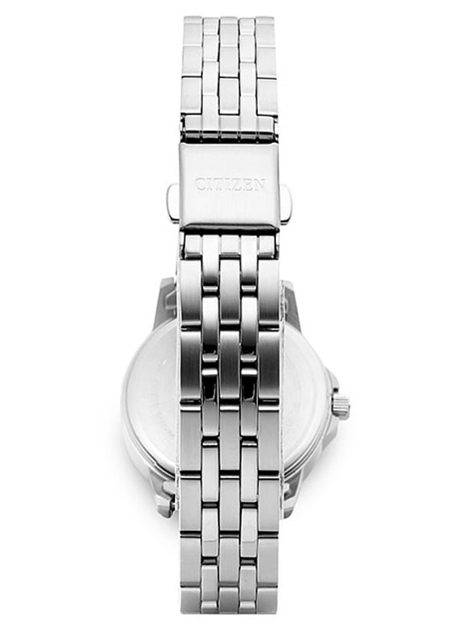 Đồng Hồ Nữ Citizen Dây Thép Không Gỉ EQ0601-54E - Mặt Đen