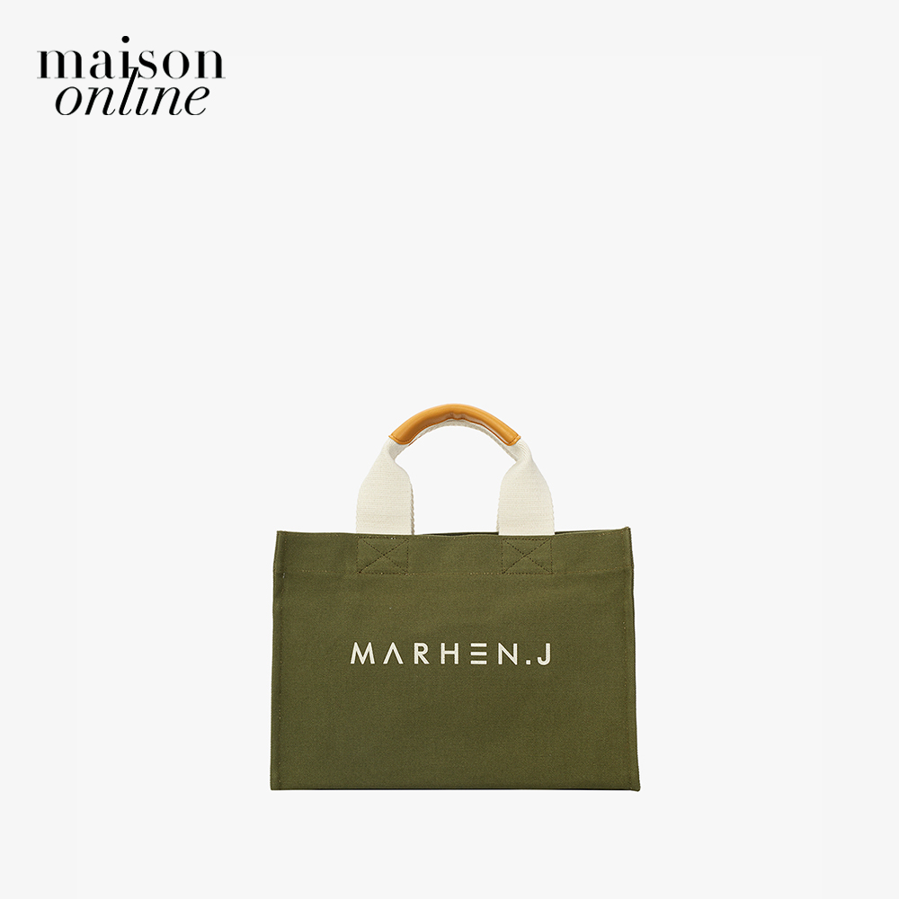 Marhen.J - Túi đeo vai chữ nhật vải bố Rico Mini MJ19BRCOMN-KH