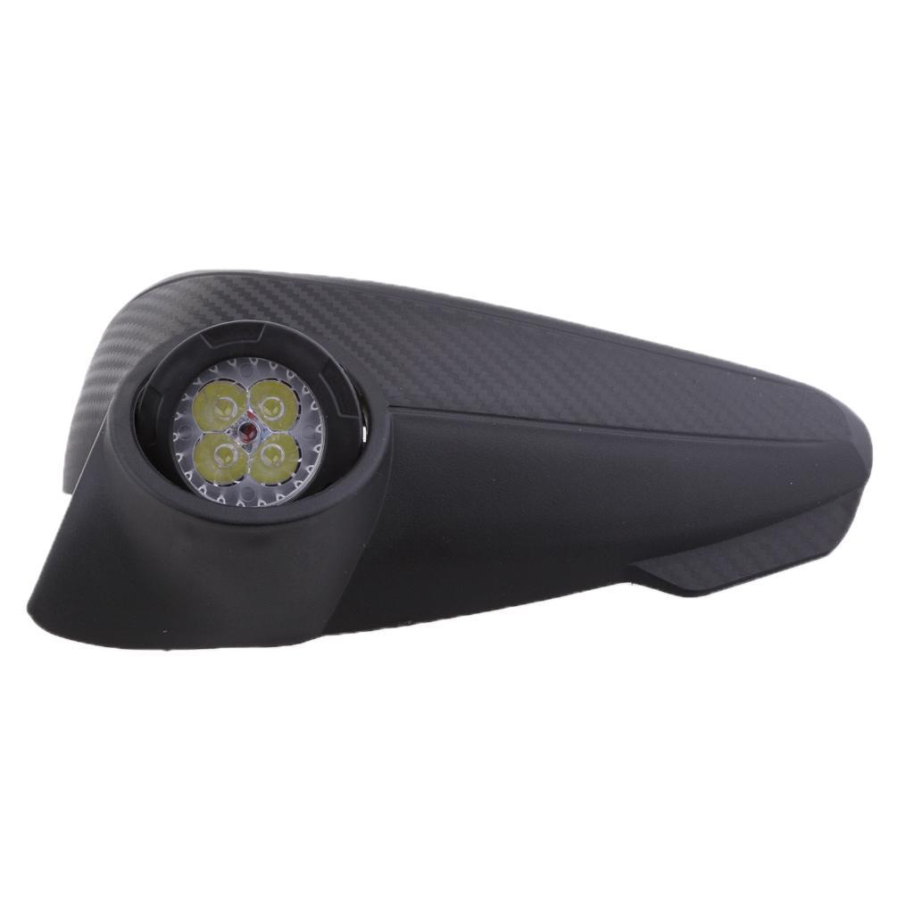 7/8" Motorcycle Protector LED  Light  Hand Guard  Black
