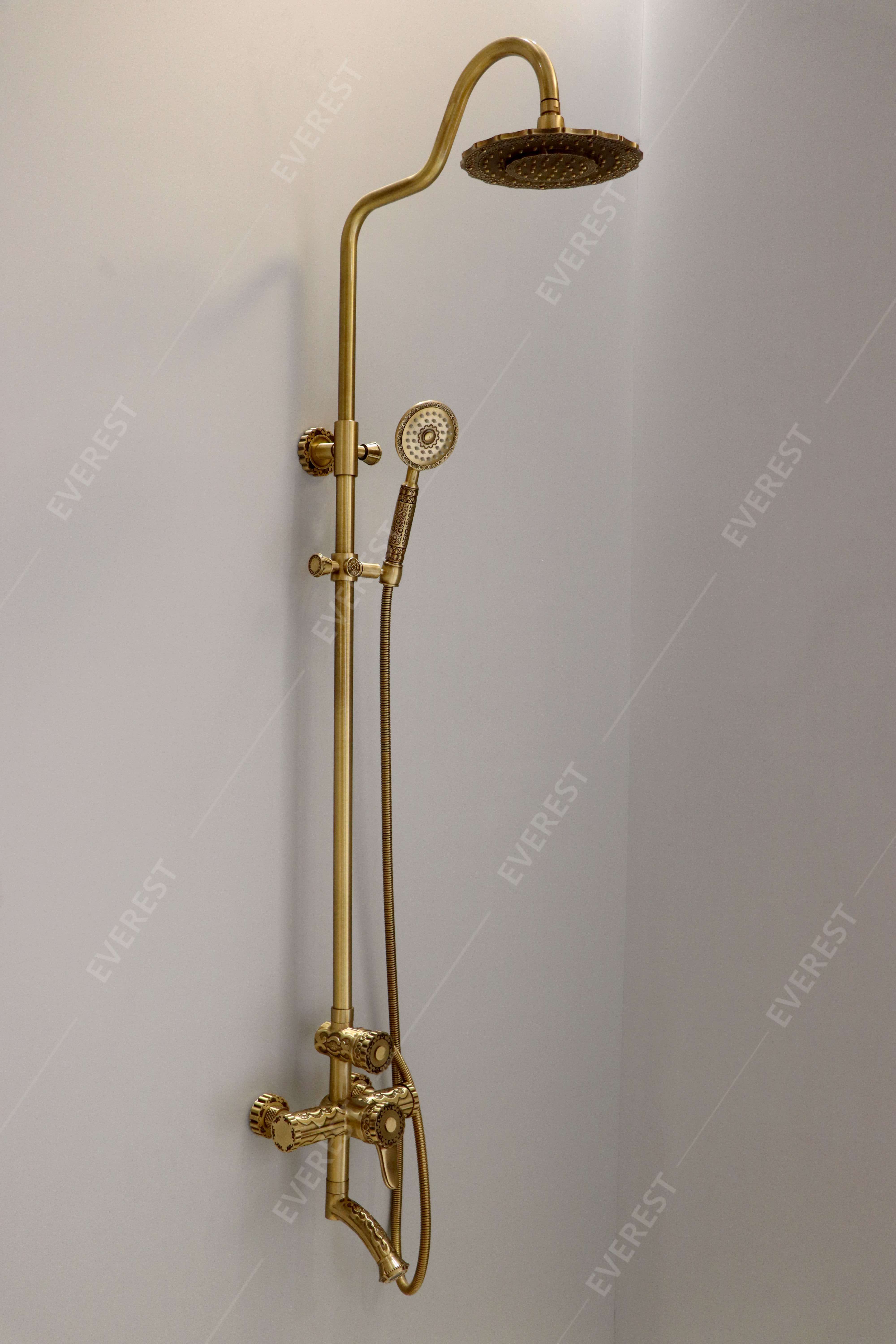 Sen Tắm Bằng Đồng Cổ Điển EVEREST EV-1107