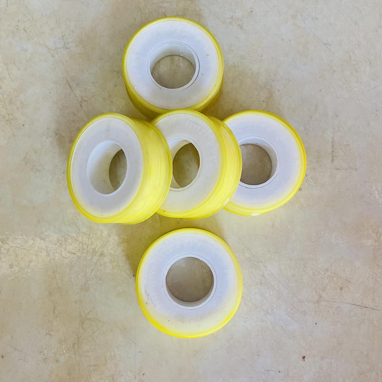 Băng tan/cao su non PTFE 10m