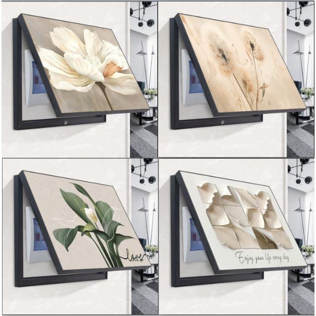 Tranh Che Ổ Điện Tráng Gương 50 cm x 40 cm Mẫu Ngang Tranh che ổ điện tủ điện tráng gương - Mẫu 11 - Dọc