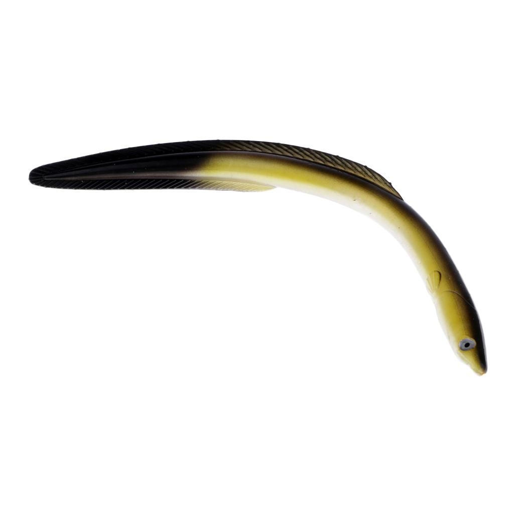 Fishing Bait Soft Silicone Realistic Eel Fishing Bait