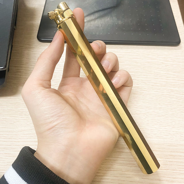 Vỏ Hột Quẹt Bật Lửa Thủ Công Siêu Dài T31 Thiết Kế Đẹp Độc Lạ - Dùng Xăng Đá Cao Cấp