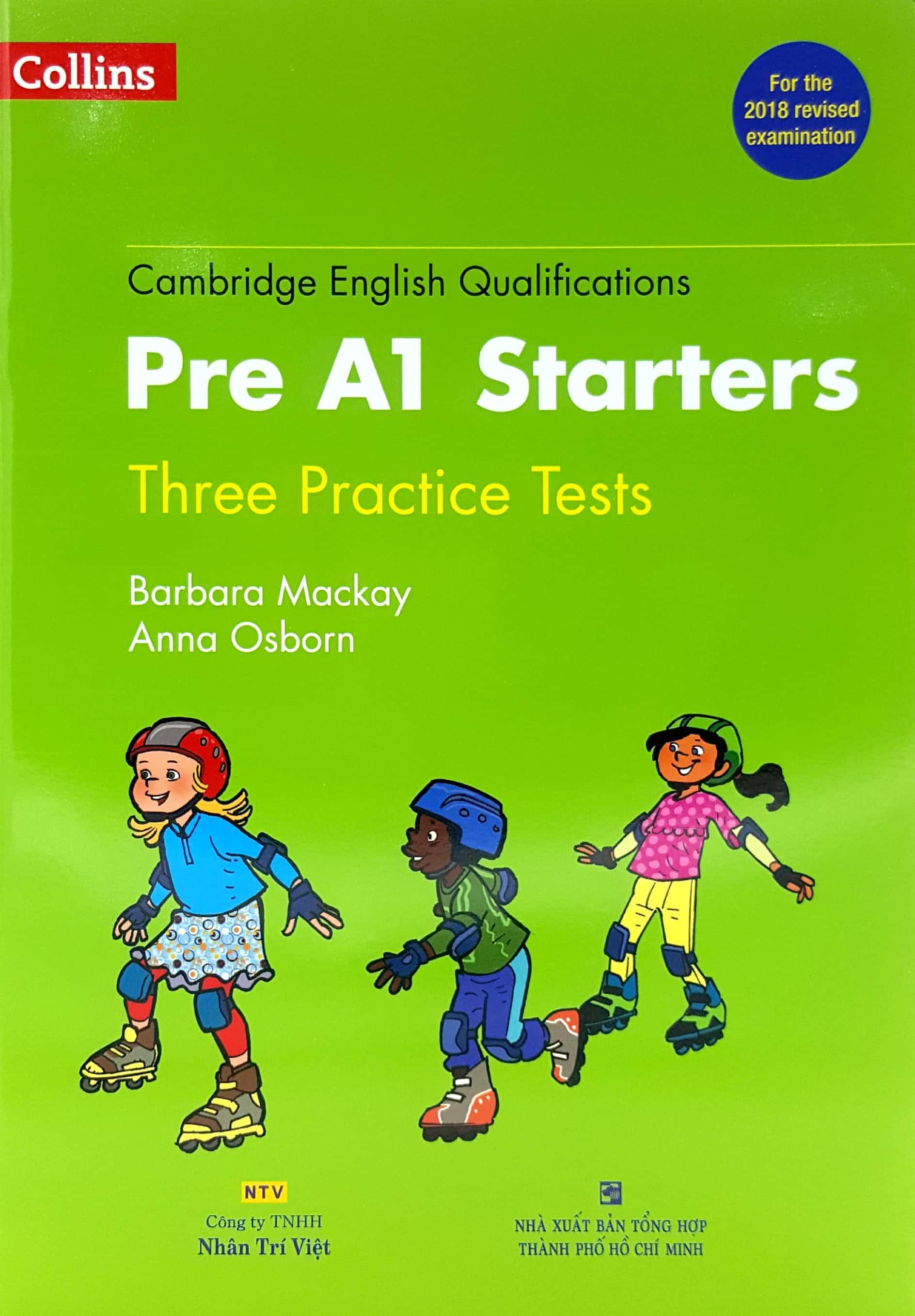 Sách Collins - Pre A1 Starters - Three Practice Tests - Kèm 1 MP3 (Format 2018) - ảnh 3
