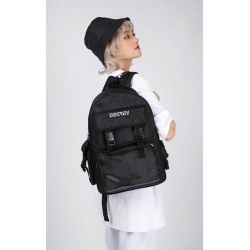 Balo Basic Backpack ss2 full tag hãng và giấy thơm được tặng hoa Kikikaikai cực chất || Hany shop