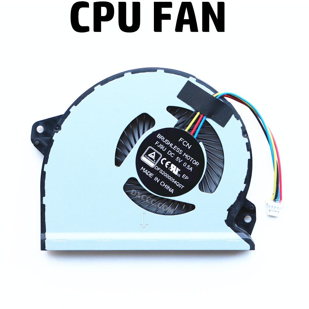 Quạt Làm Mát CPU & GPU FCN FJ9U / FJ9T Cho ASUS ROG Strix GL702VM GL702VMK