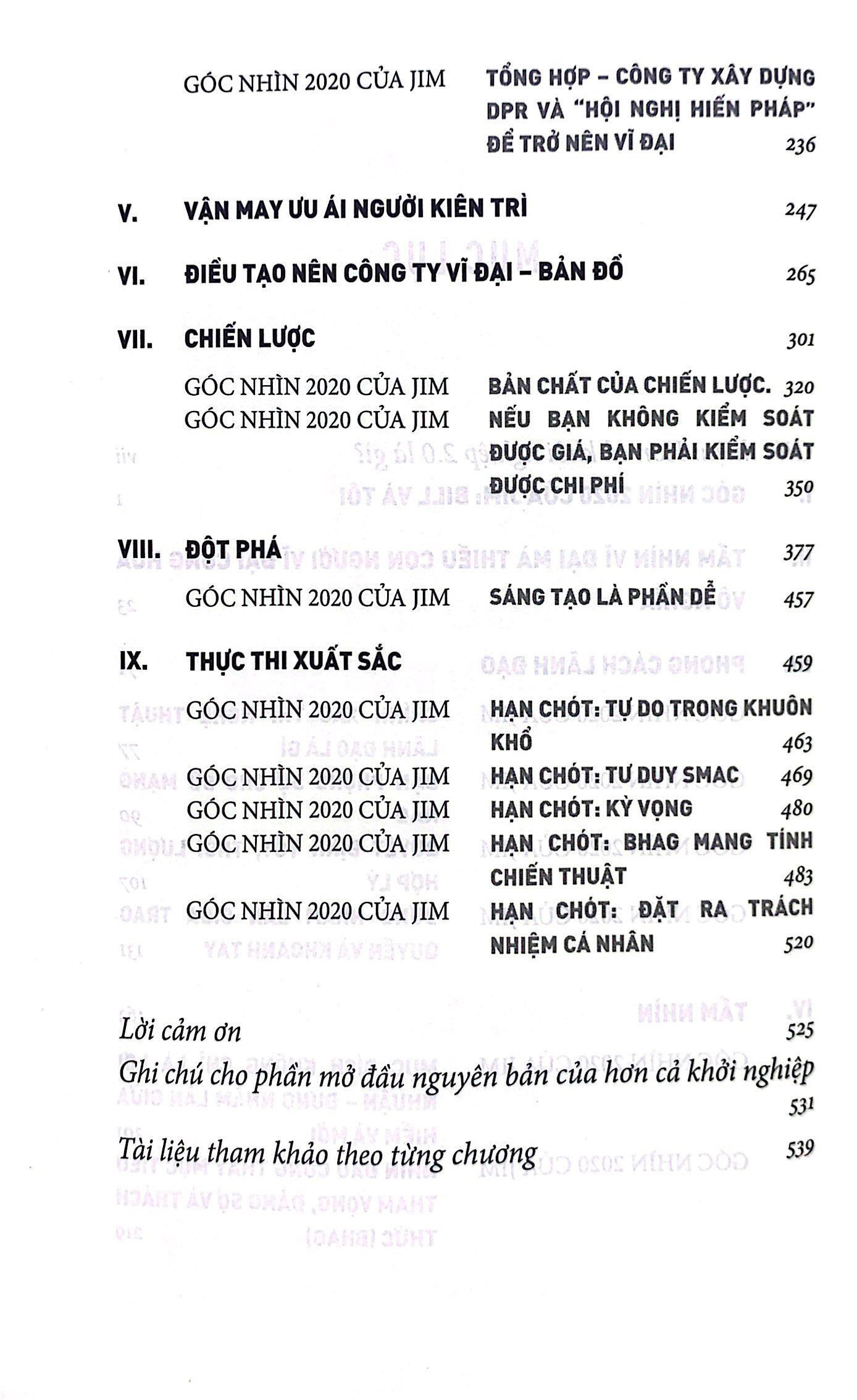 Hơn Cả Khởi Nghiệp 2.0: Xây Dựng Công Ty Từ Khởi Nghiệp Đến Vĩ Đại Trường Tồn