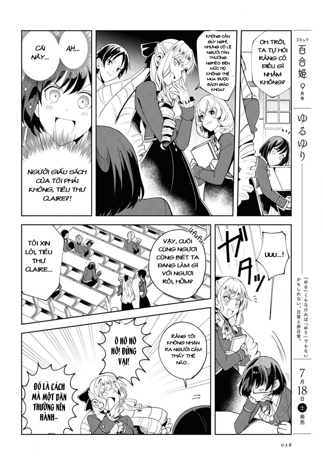 tôi rơi vào lưới tình với nàng phản diện chapter 2 7