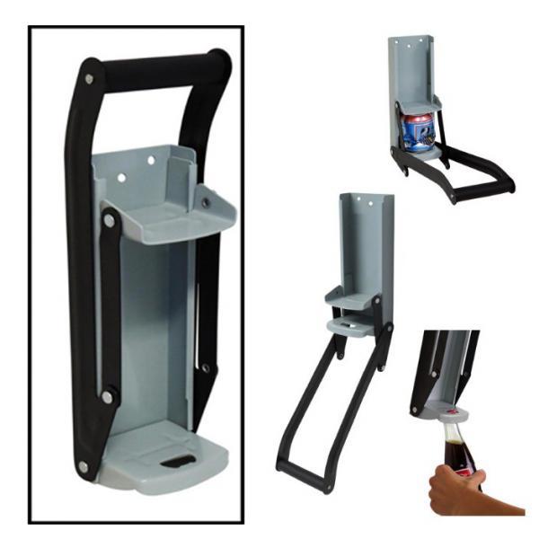 Can Crusher Wall Mounted Aluminum 16 Oz Beer Can HEAVY DUTY Crusher