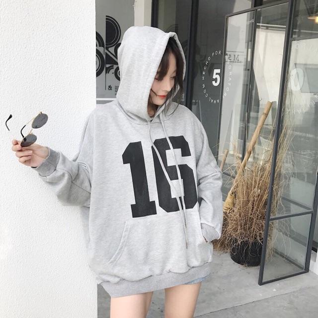 ÁO HOODIE NAM NỮ 16 có bigsize