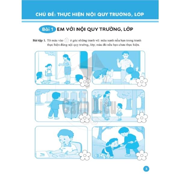 Vở Bài Tập Đạo Đức lớp 1 - Cánh Diều