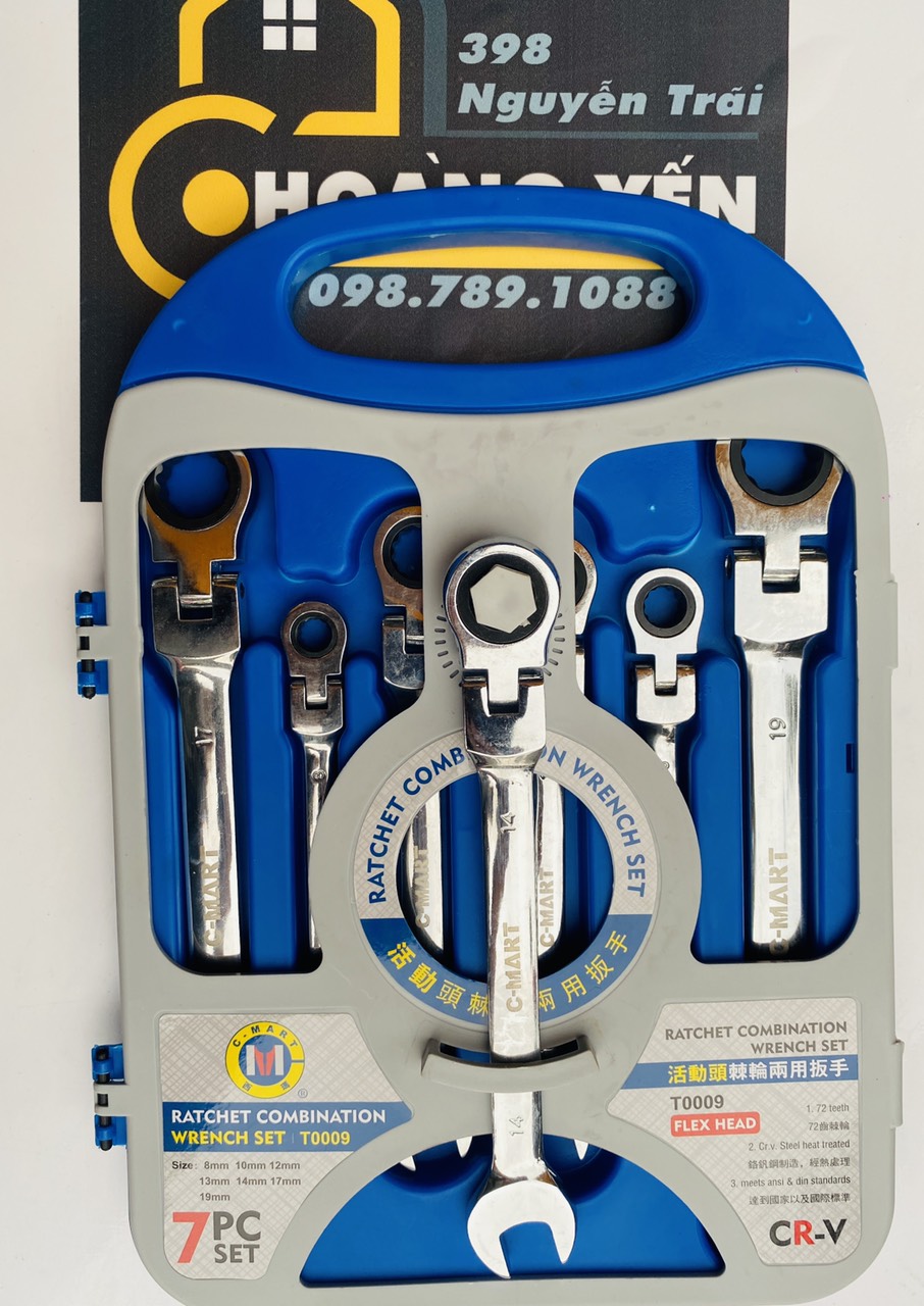 BỘ 7 CỜ LÊ C-MART T0009 LẮC LÉO GẬT GÙ TỰ ĐỘNG