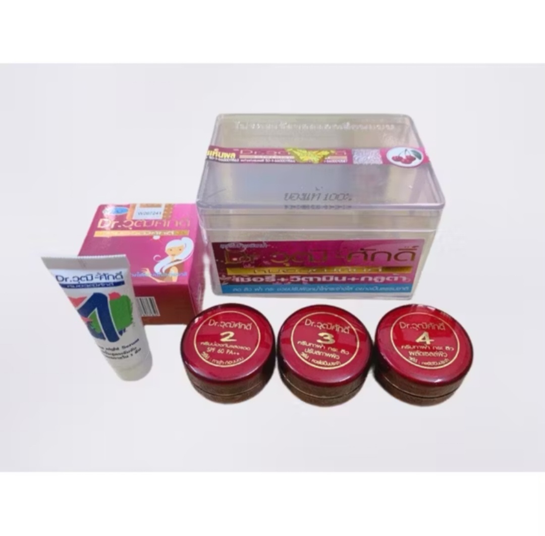 HỘP KEM 5 MÓN THÁI LAN TRỊ HẾT NÁM TÀN NHANG DA THÂM SẠM HÀNG CHUẨN CHẤT LƯỢNG