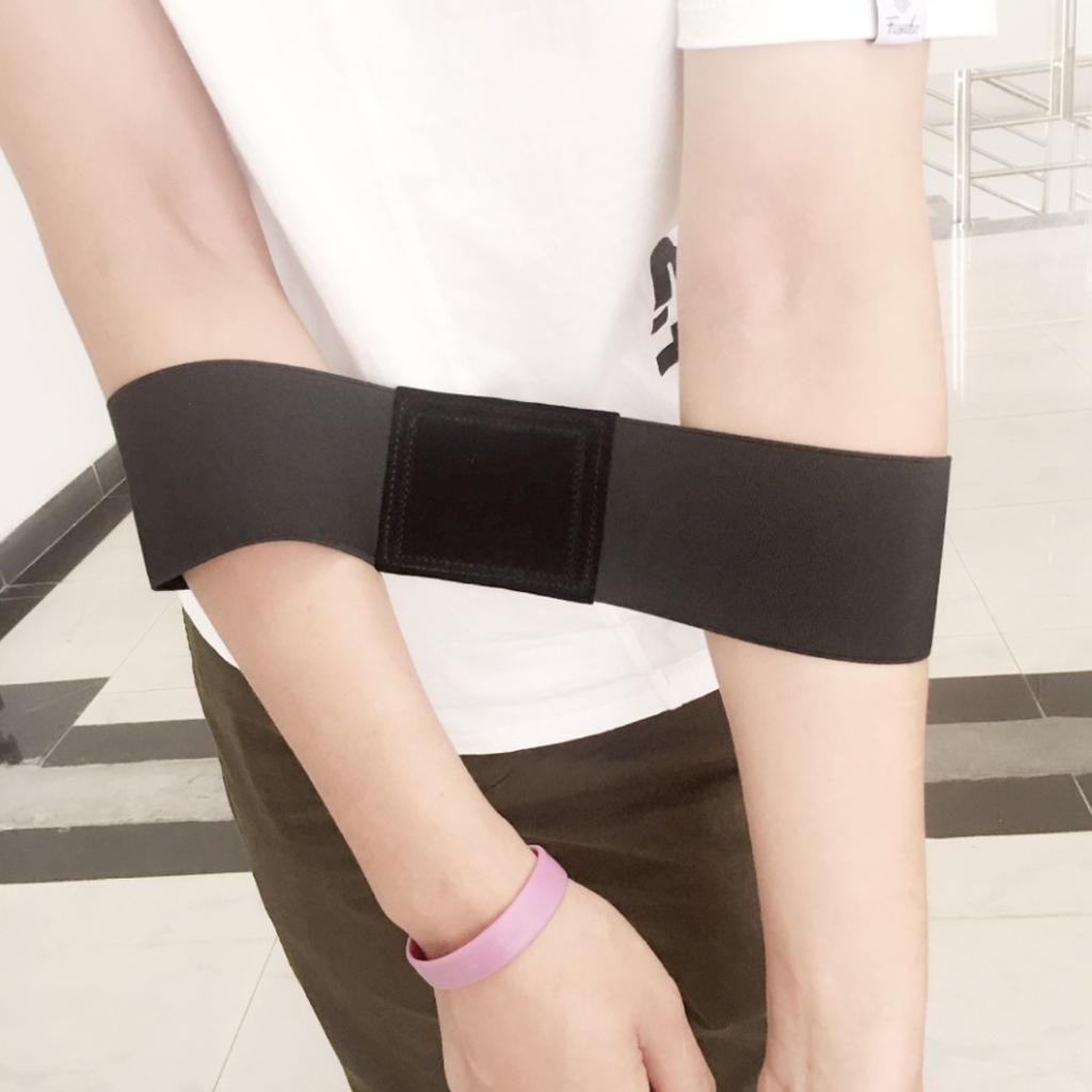 Golf Swing Trainer Arm Gesture Training Belts Professional Correction Band Posture Motion Corrector Black