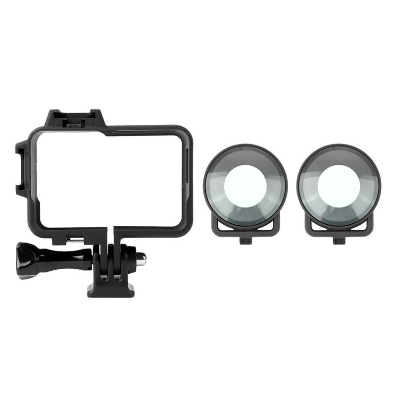 Đối với Insta 360 One R 4K Camera Phụ kiện ống kính kép Mod Glass bảo vệ mũ bảo vệ CASE FRAMECTION CASE STUSING INSTA360 ONER
