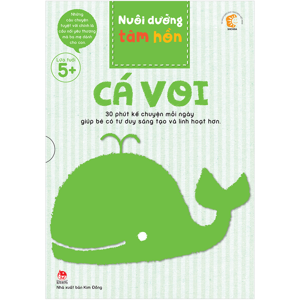 Combo 3 Cuốn sách: Hộp Nuôi Dưỡng Tâm Hồn - Cá Voi + Gấu Con +  Hươu cao cổ