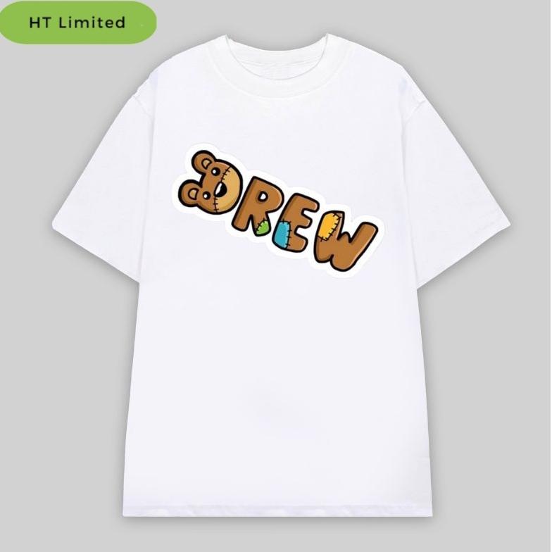 Áo thun thiết kế Unisex Drew, Cotton Cao Cấp 100%