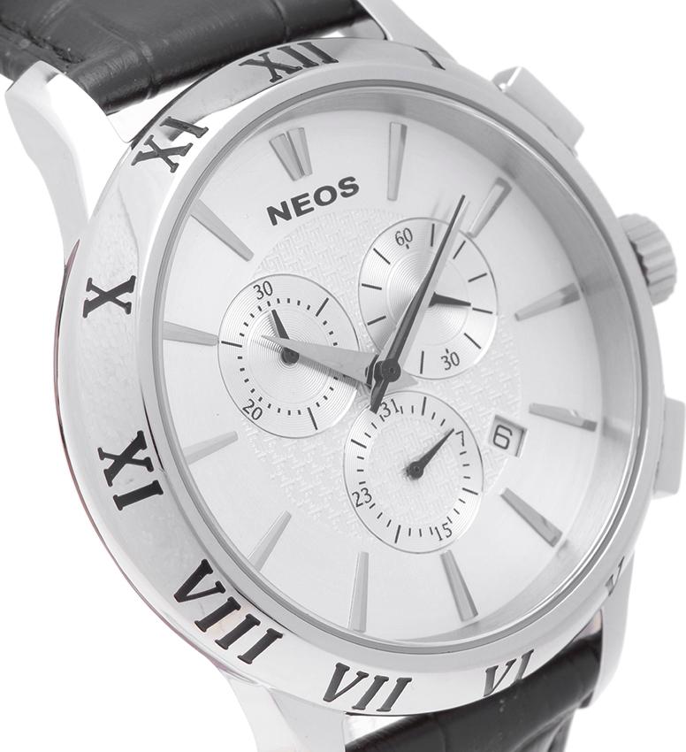 Đồng hồ Neos N-30818M nam dây da 