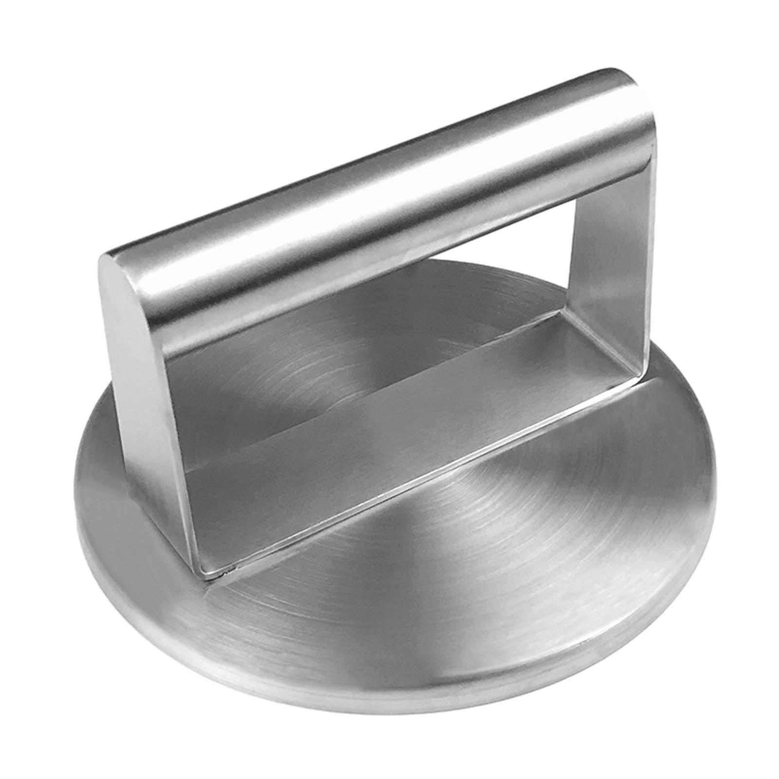 Stainless Steel Burger Press 5.94inch Steak for Steak Making BBQ Accessories