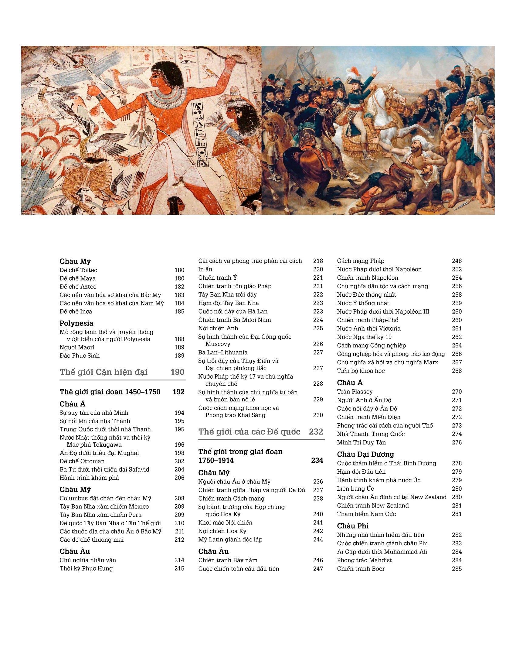 World History - Lịch Sử Thế Giới - Từ Thế Giới Cổ Đại Đến Thời Đại Thông Tin - Bìa Cứng