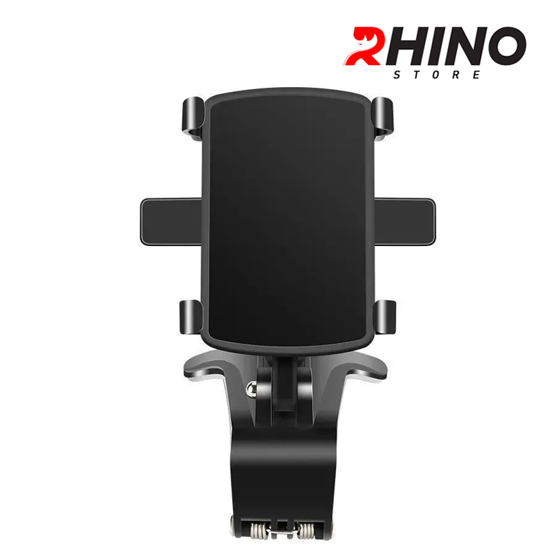 Kệ kẹp điện thoại trên ô tô Rhino KP701, giá đỡ kẹp điện thoại trên xe tiện lợi - Hàng chính hãng